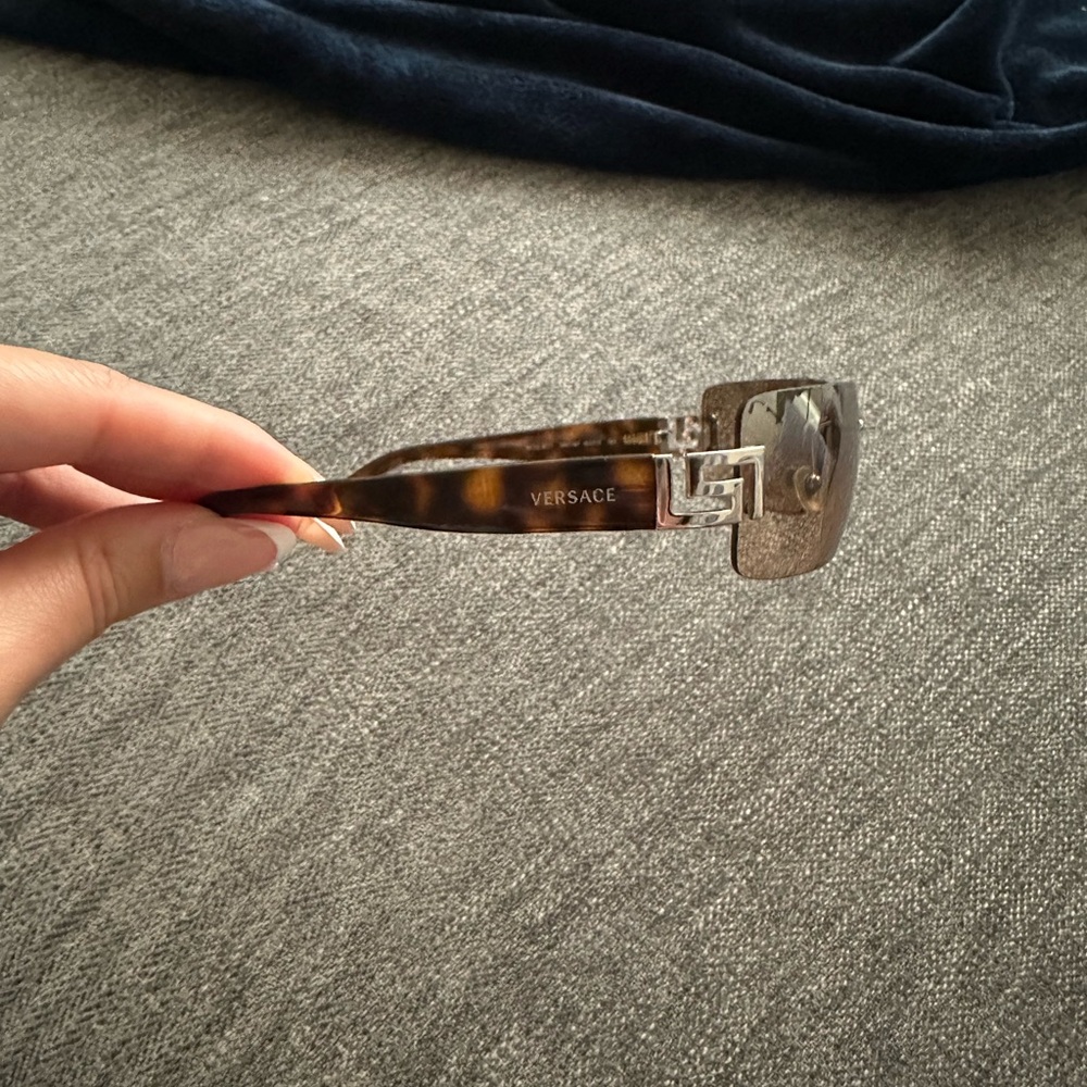 Versace Brown Tortoise Sunglasses